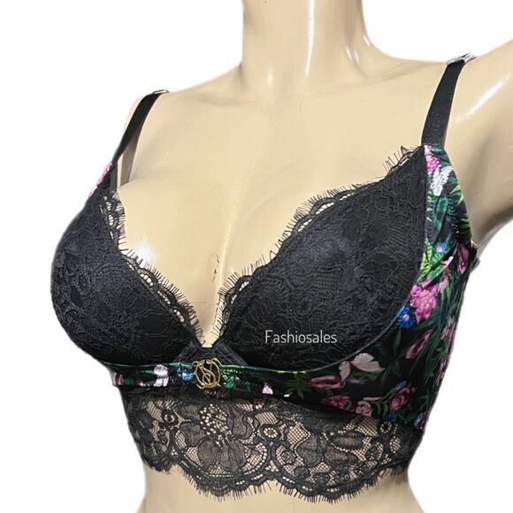 Victorias Secret So Obsessed Unlined Sexy Corset Top Bustier bra Moonlit Xsmall - Picture 9 of 10